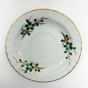🔱🌿🔱🌿Regal China - Occupied Japan Emerald Fine Porcelain Saucer.